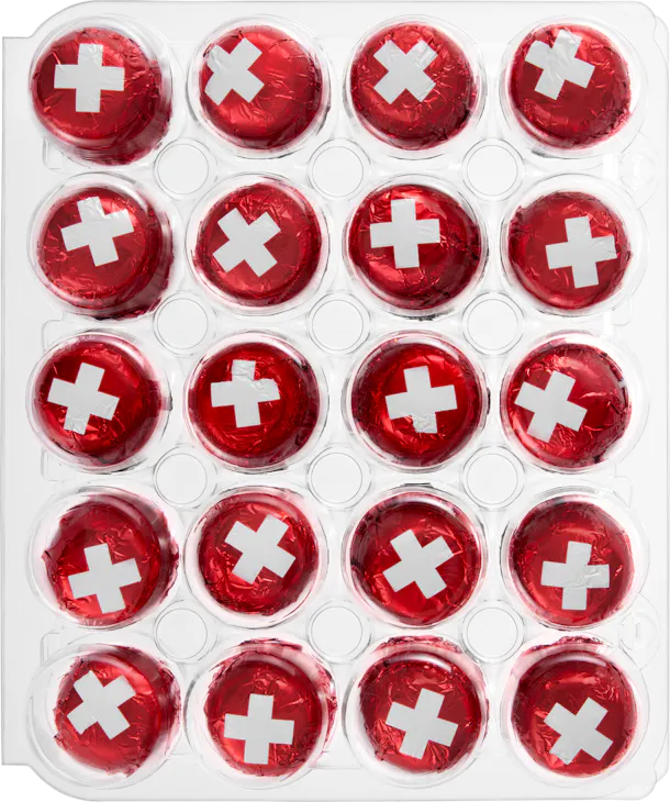Teste di cioccolato Svizzera Ammann