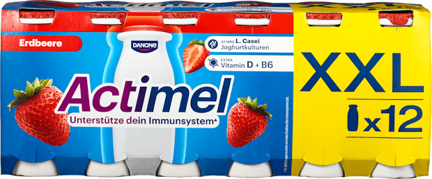 Danone Actimel Joghurtdrink Erdbeere