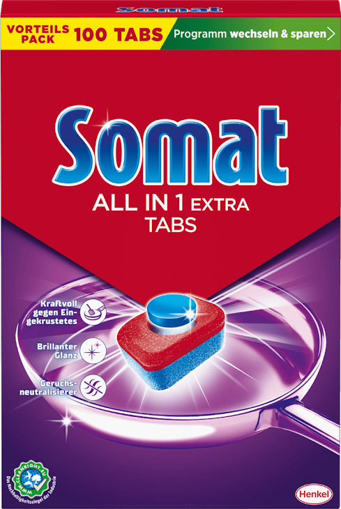 Tablettes pour lave-vaisselle All in 1 Extra Somat