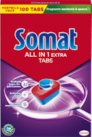 Pastiglie lavastoviglie All in 1 Extra Somat