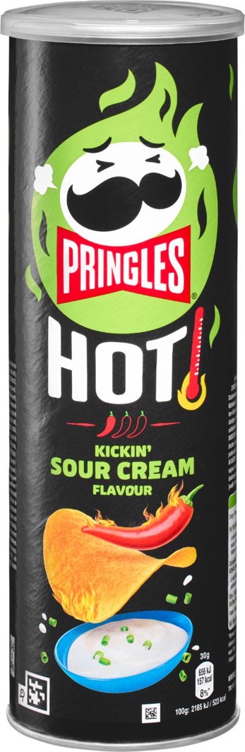 Pringles Hot Kickin’ Sour Cream