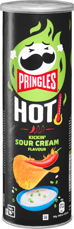 Pringles Hot Kickin’ Sour Cream