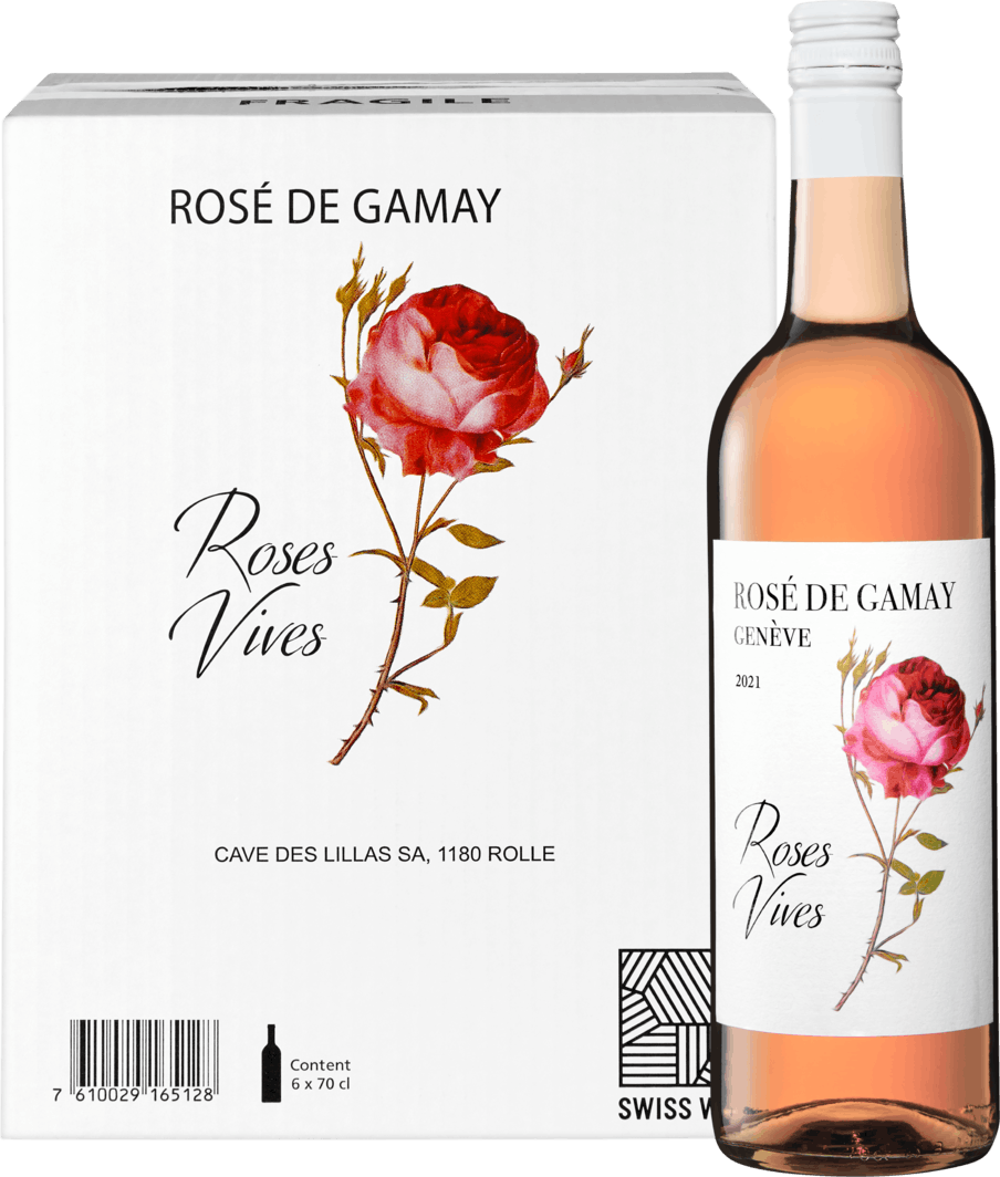 Roses Vives Rosé de Gamay de Romand Vin de Pays (Andere)