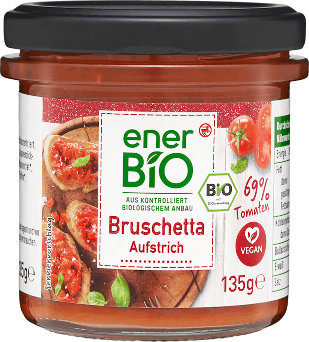 enerBIO Aufstrich Bruschetta 