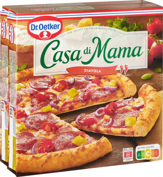 Pizza Diavola Casa di Mama Dr. Oetker