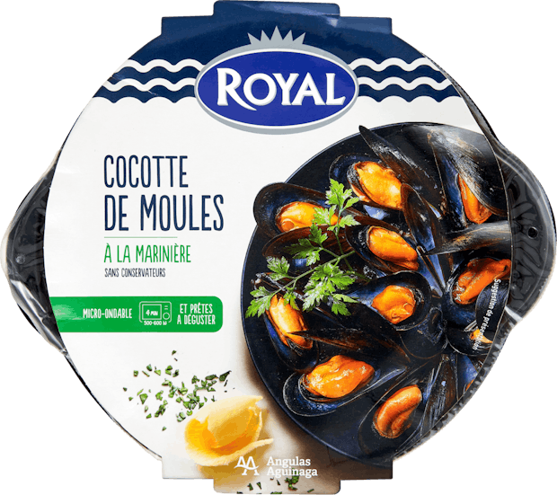 Royal Miesmuscheln à la marinière
