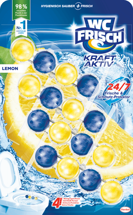 Bloc nettoyant Kraft Aktiv WC Frisch
