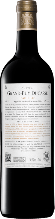 Château Grand Puy-Ducasse Pauillac AOC