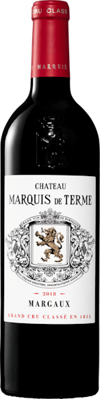 Château Marquis de Terme 4e Grand Cru Classé Margaux AOC
 De face