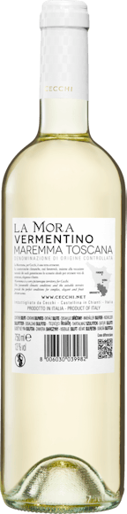 Cecchi La Mora Vermentino Maremma Toscana DOC  (Rückseite)