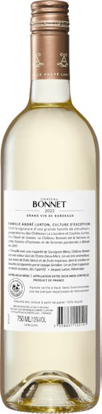 Château Bonnet Blanc Entre-deux-Mers AOC Indietro
