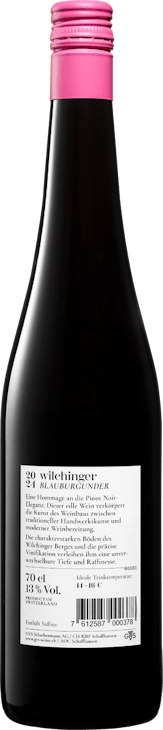 Wilchinger Blauburgunder AOC Schaffhausen