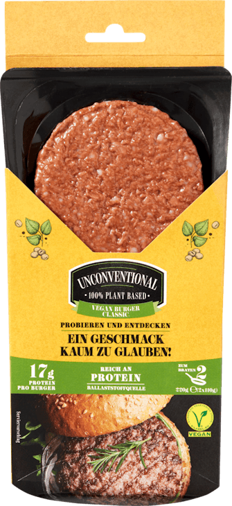 Unconventional Vegan Burger Classic