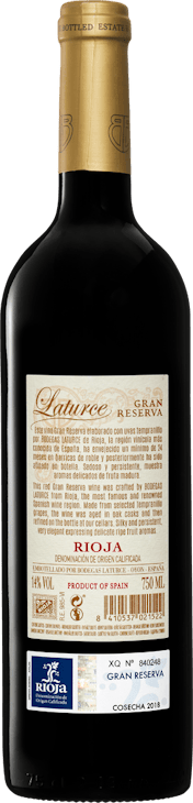 Laturce Gran Reserva Rioja DOCa