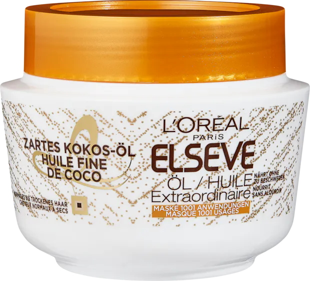 L’Oréal Elsève Maske Einzigartiges Öl