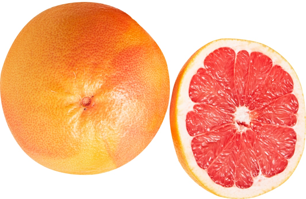 Grapefruit rot Früchte und Gemüse
