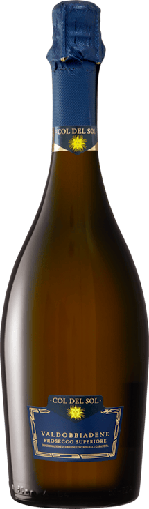 Col del Sol Extra Dry Prosecco Superiore Valdobbiadene DOCG