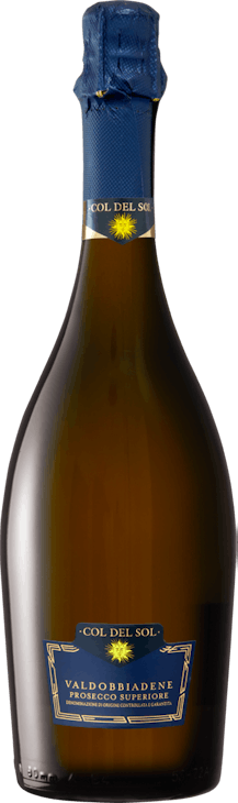 Col del Sol Extra Dry Prosecco Superiore Valdobbiadene DOCG