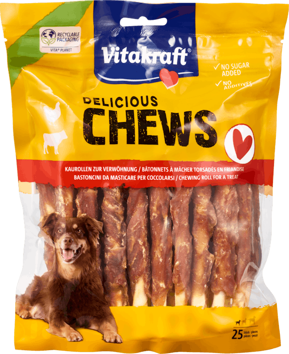 Bâtonnets à mâcher Delicious Chews Vitakraft