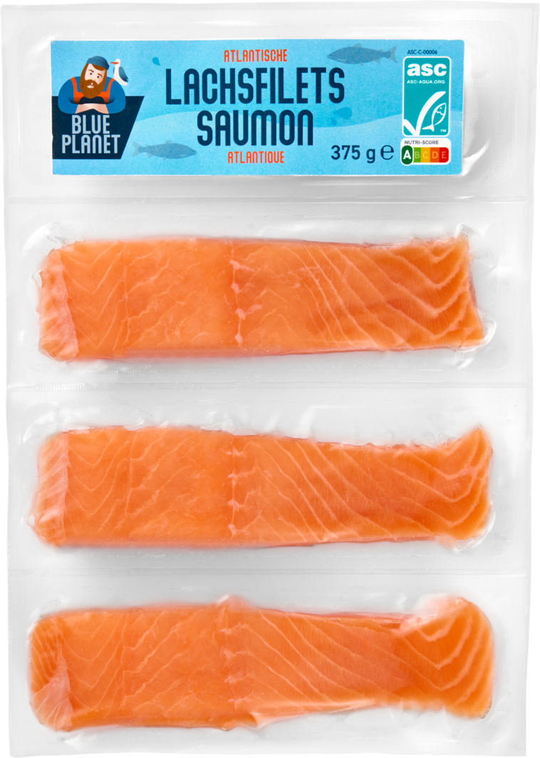 Blue Planet Atlantische Lachsfilets