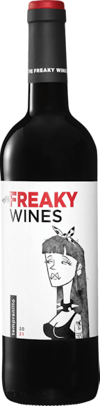 Freaky Wines Tempranillo Vino de la Tierra de Castilla Vorderseite