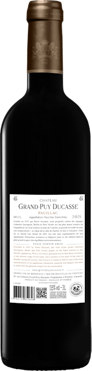 Château Grand Puy Ducasse Pauillac AOC