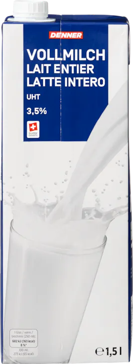 Latte intero UHT Denner