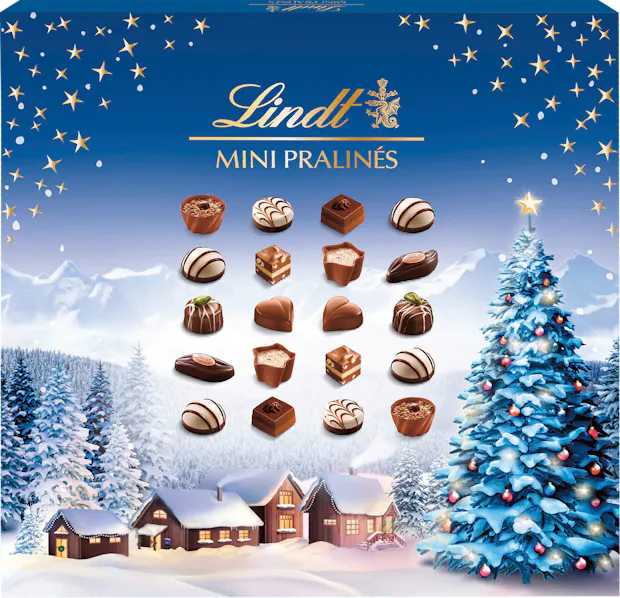 Mini Pralinés Lindt Magie de Noël
