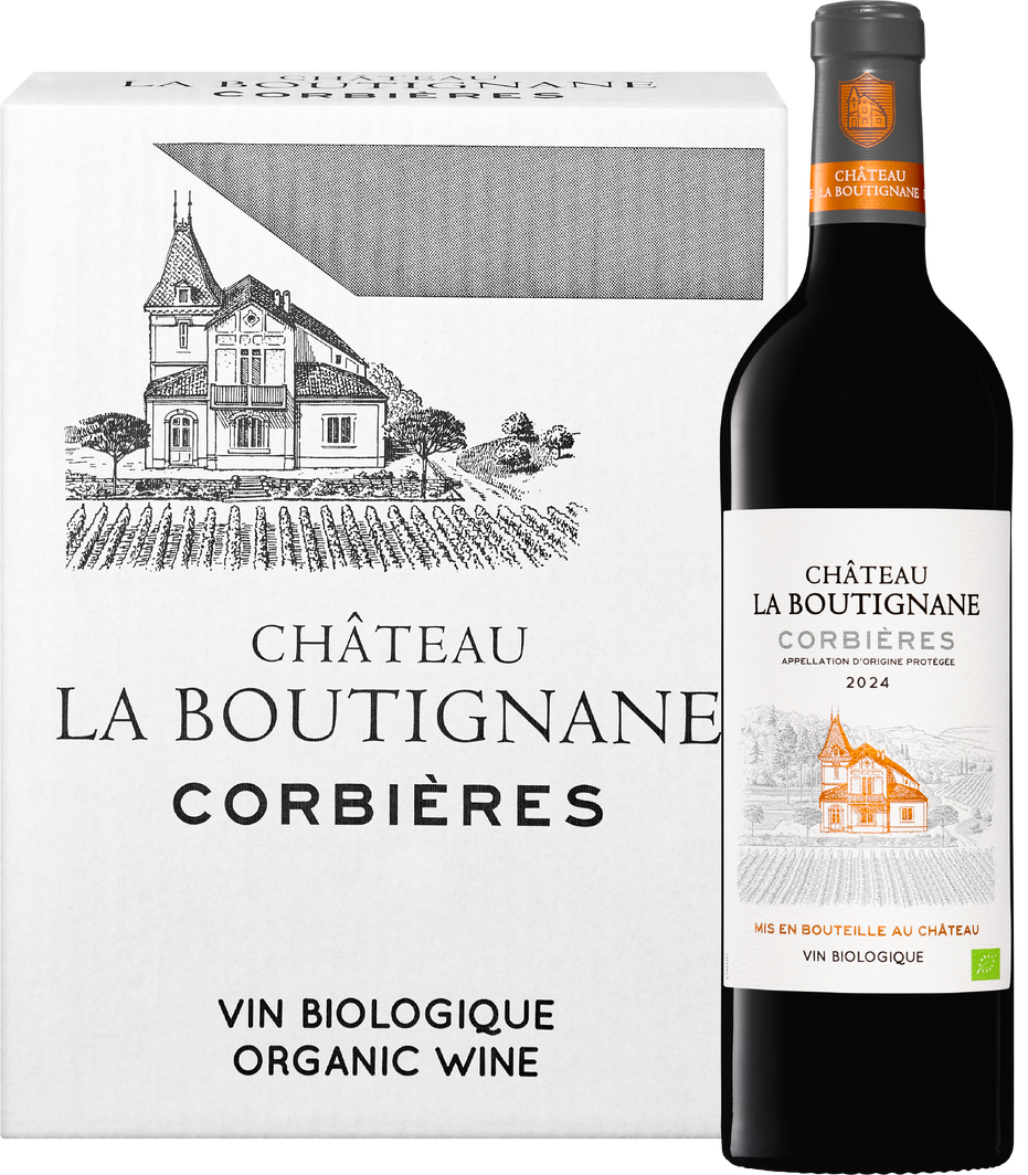 Bio Château La Boutignane Rouge Corbières AOP