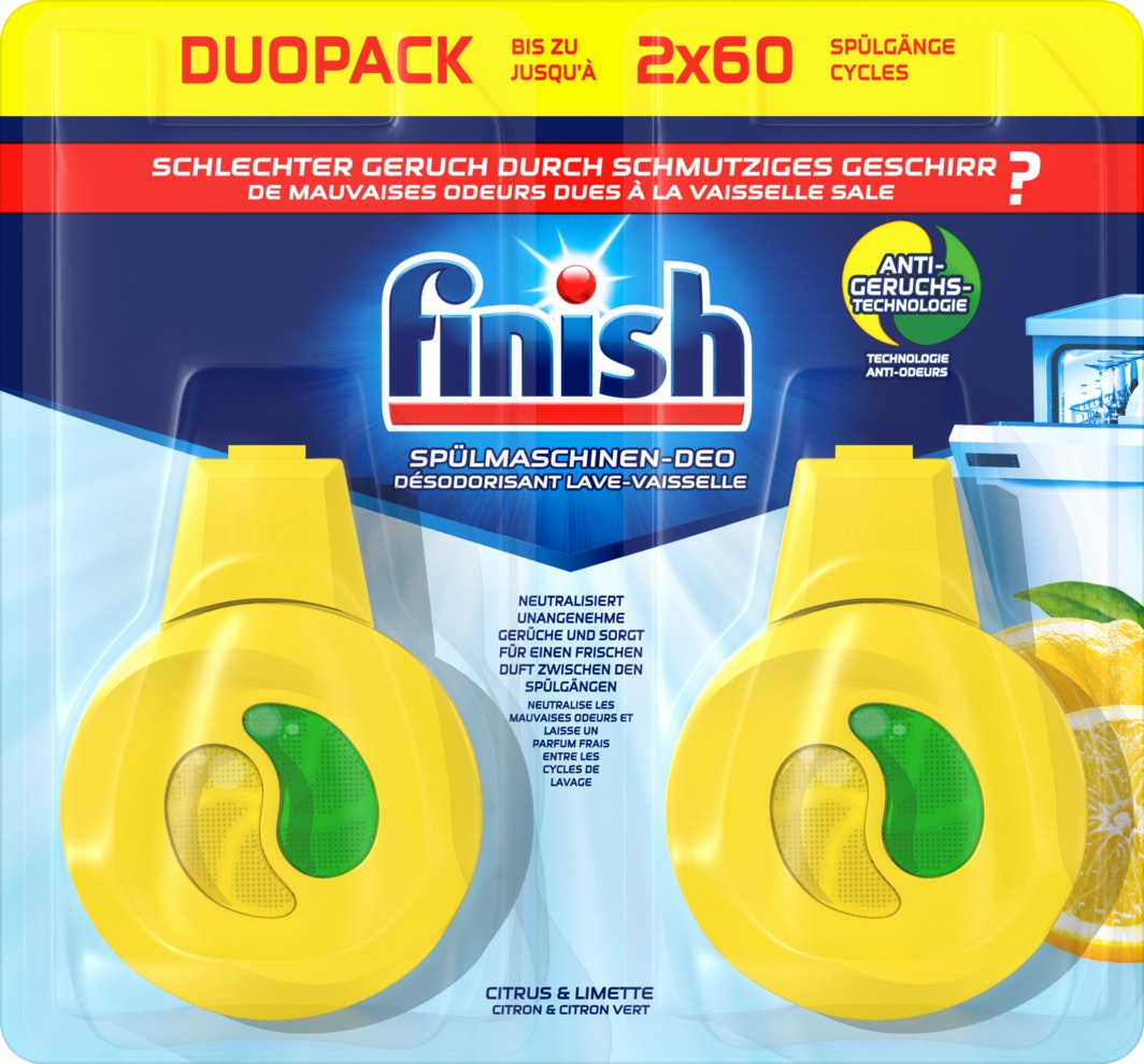 Waschen - Finish Limone & Spülmaschinen-Deo Citrus