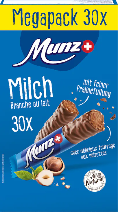 Munz Prügeli Milch Megapack