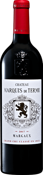 Château Marquis de Terme 4e Grand Cru Classé Margaux AOC Vorderseite
