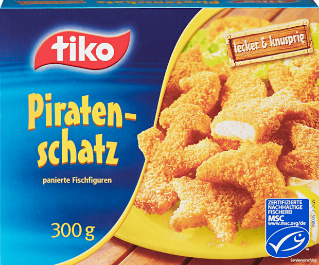 Tiko Piratenschatz Fischfiguren