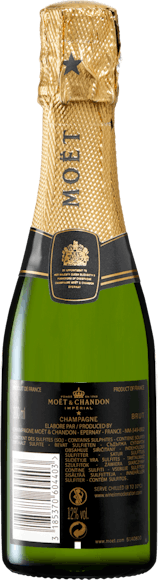 Moët & Chandon Impérial brut Champagne AOC (Rückseite)