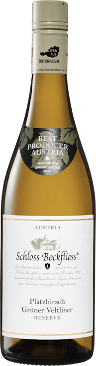 Schloss Bockfliess Grüner Veltliner Platzhirsch DAC Reserve