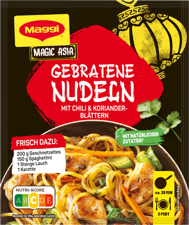 Nouilles sautées Magic Asia Maggi