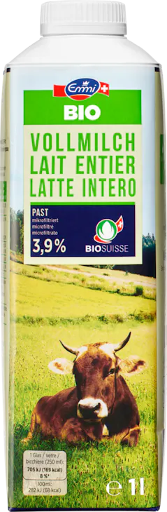 Denner Latte intero IP-Suisse Past 3.5% di grass 
