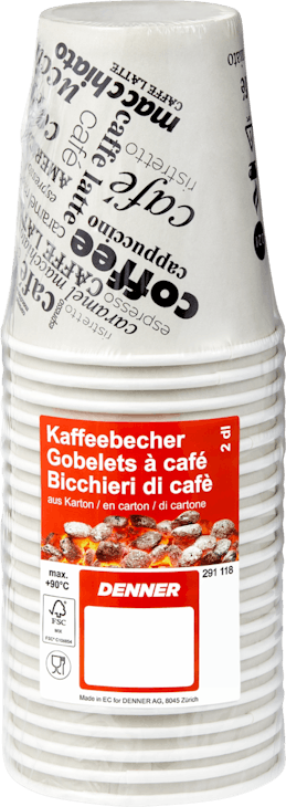 Gobelets à café en carton