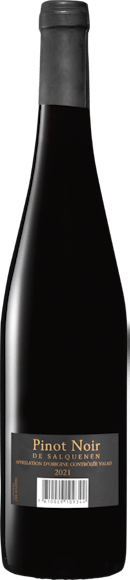 Pinot Noir de Salquenen AOC Valais (Face arrière)