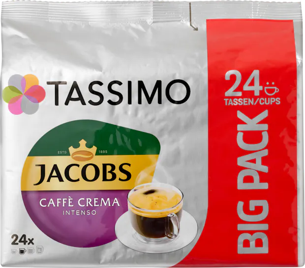 Capsule di caffè Tassimo Caffè Crema Intenso Jacobs