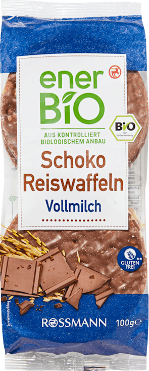 enerBiO Schoko-Reiswaffeln