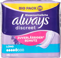 Protections contre les fuites urinaires Always Discreet
