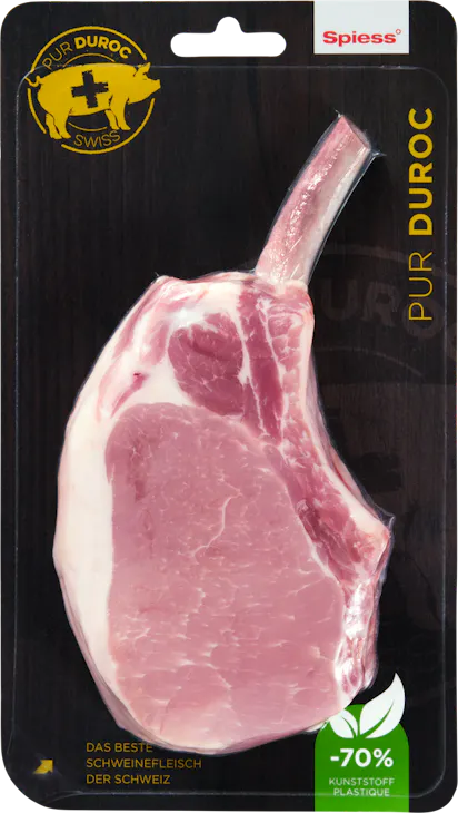Spiess Pur Duroc Schweinskotelett Long Rib