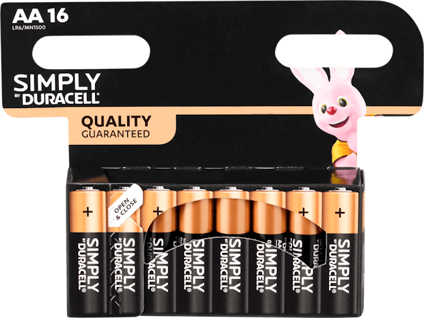 Duracell Batterien Simply Alkaline