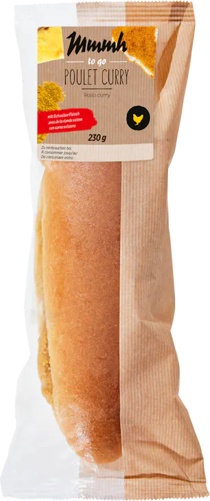 Mmmh Schnitzelbrot Poulet Curry