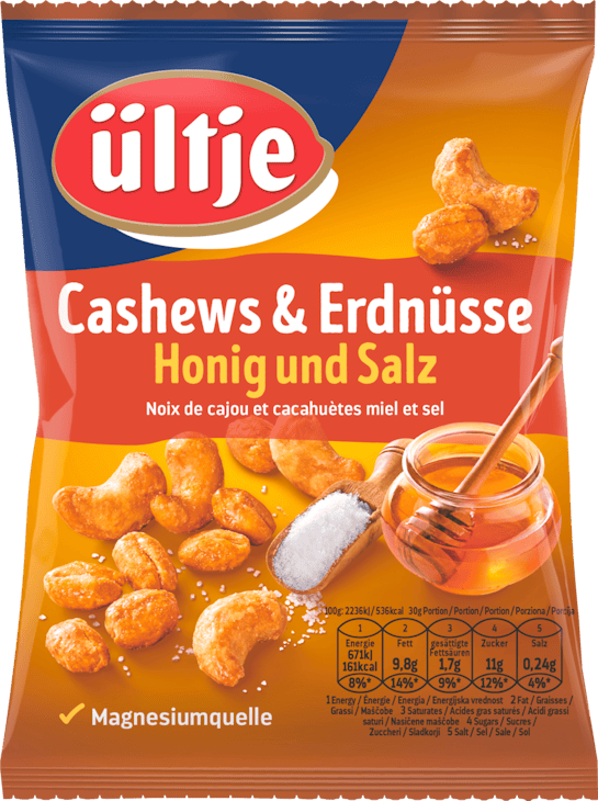 Noix de cajou et cacahuètes Ültje