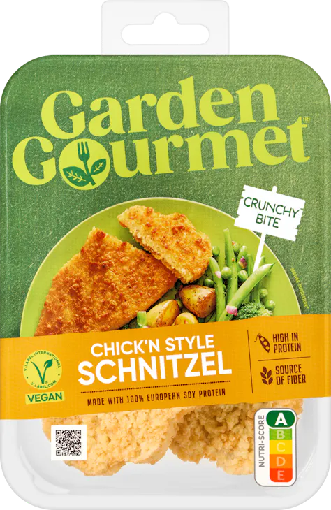 Garden Gourmet veganes Schnitzel
