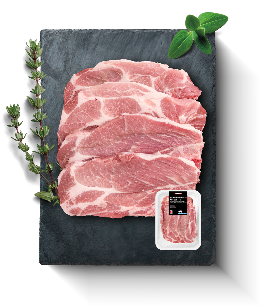 Denner Schweinshalskoteletts