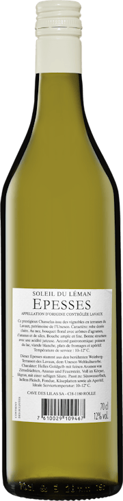 Soleil du Léman Epesses AOC Lavaux