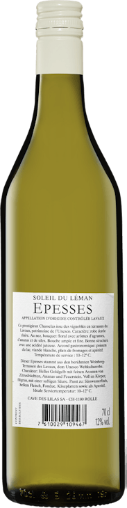 Soleil du Léman Epesses AOC Lavaux